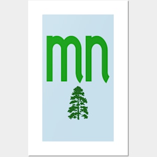 Minimal Minnesota Posters and Art